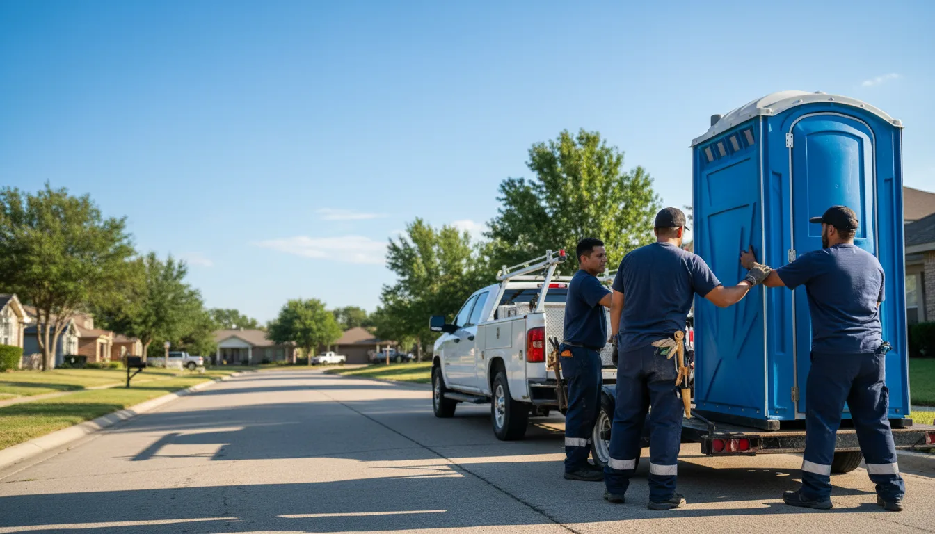 Portable Toilet Rental in Tappen, ND near me